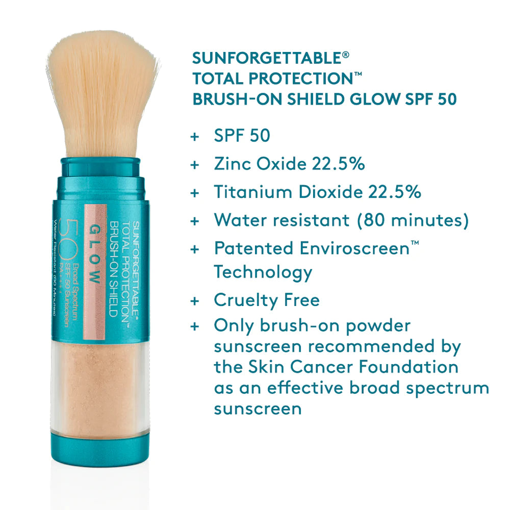 Colorescience Brush-On Shield Glow and Bronze SPF 50 powder sunscreen, fifth view