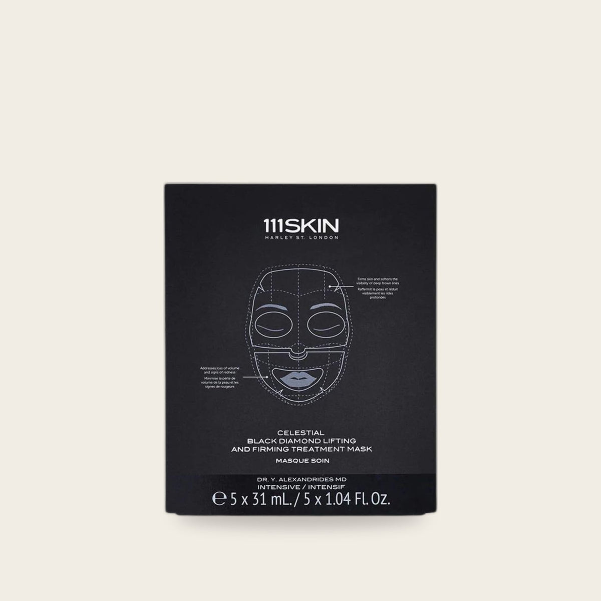 111SKIN Black Diamond Lifting Face Mask