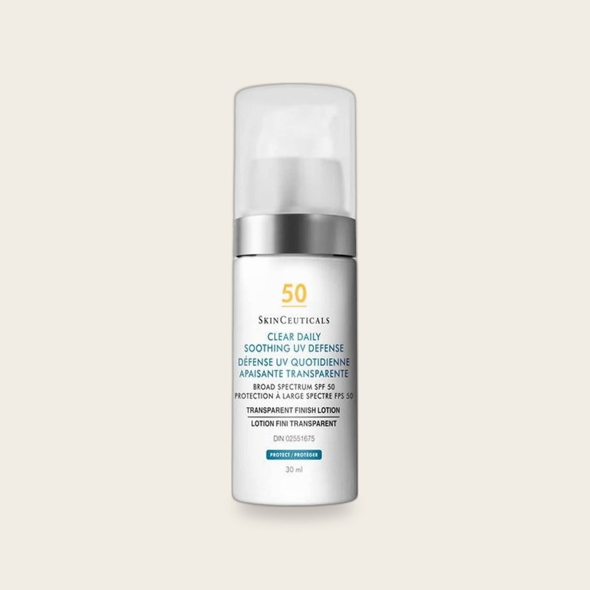 SkinCeuticals Clear Daily Soothing UV Defense SPF 50 sunscreen