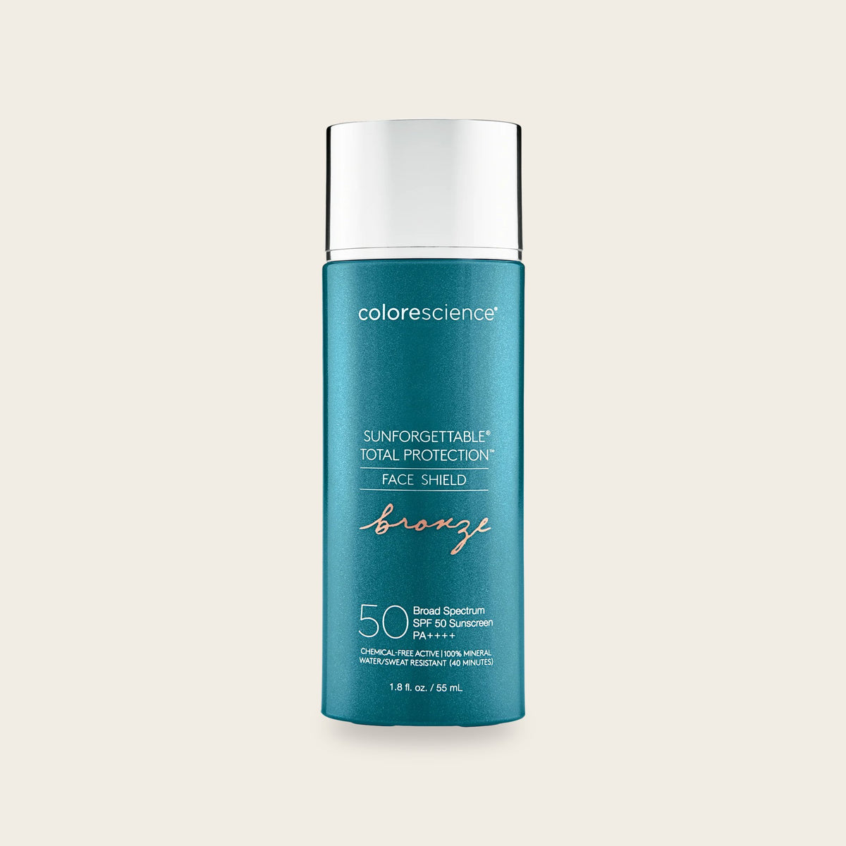 Colorescience Face Shield Bronze SPF 50 tinted sunscreen