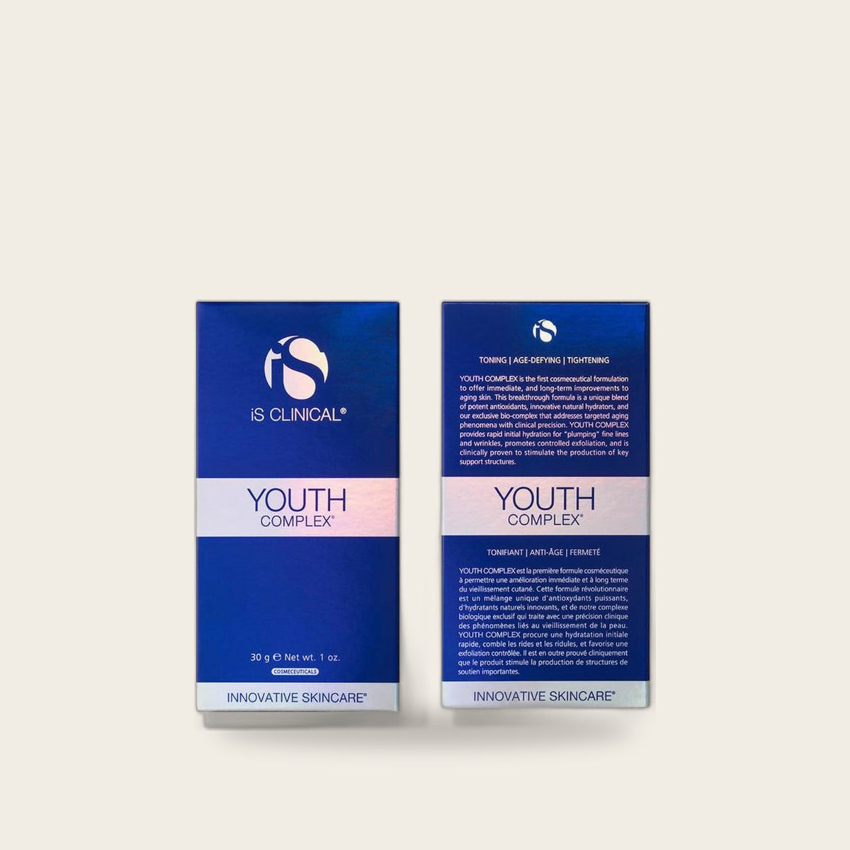 iS Clinical Youth Complex anti-aging cream, third view