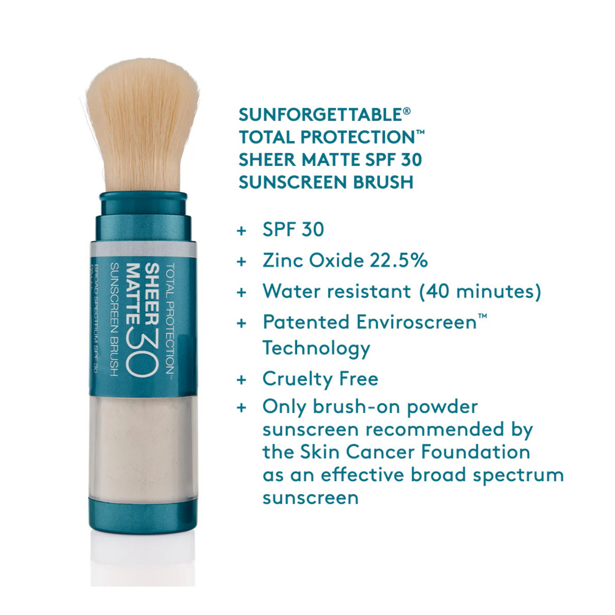 Colorescience Sheer Matte SPF 30 Brush powder sunscreen, second view