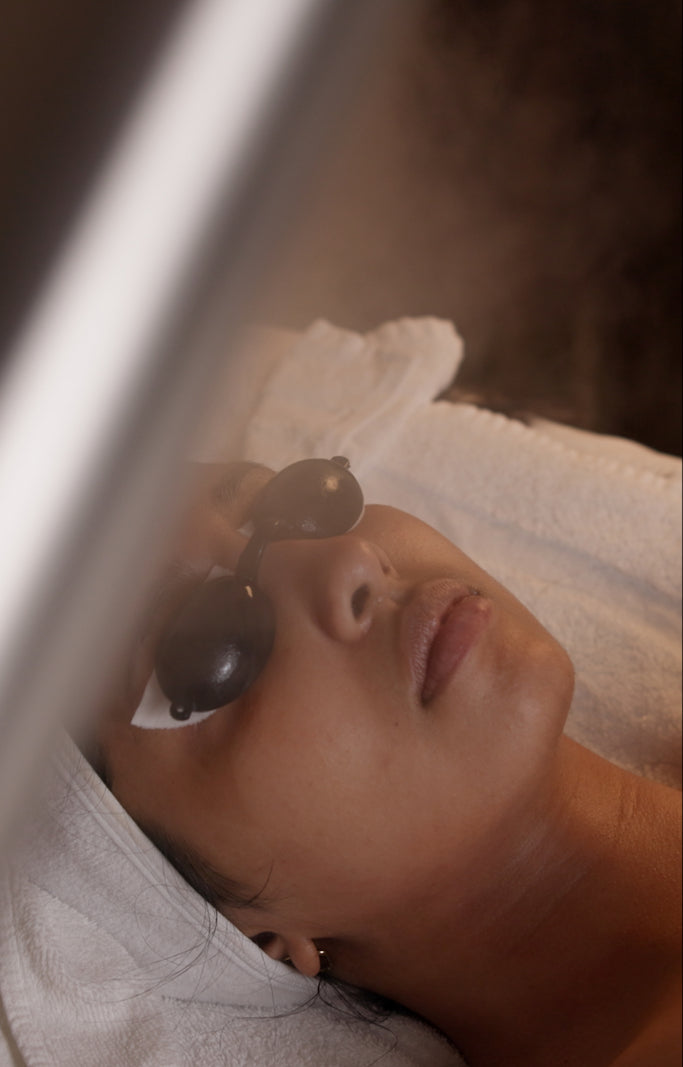 Ultrasonic cleansing for deep cleaning