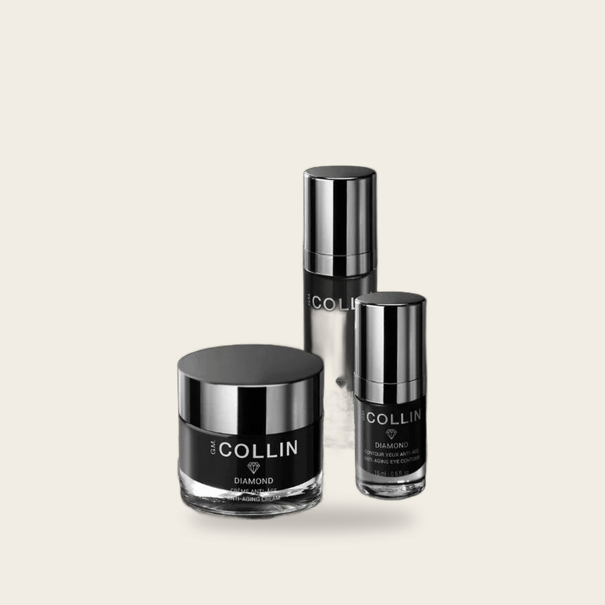 G.M. Collin Diamond Cream luxury anti-aging cream, third view