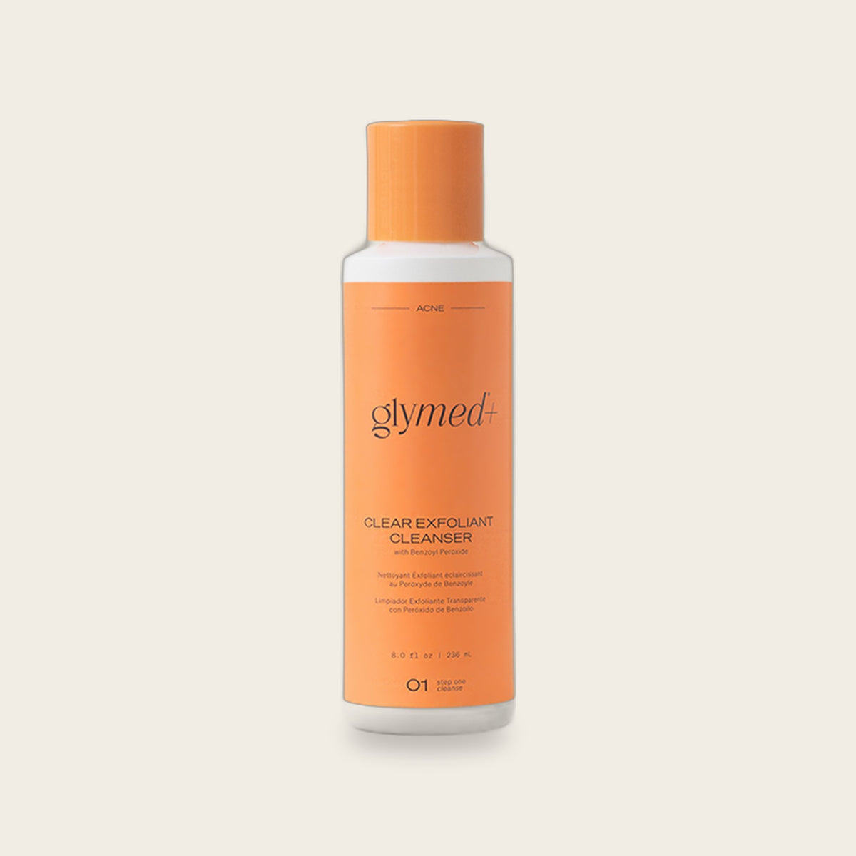 GlyMed Plus Clear Exfoliant Cleanser acne cleanser