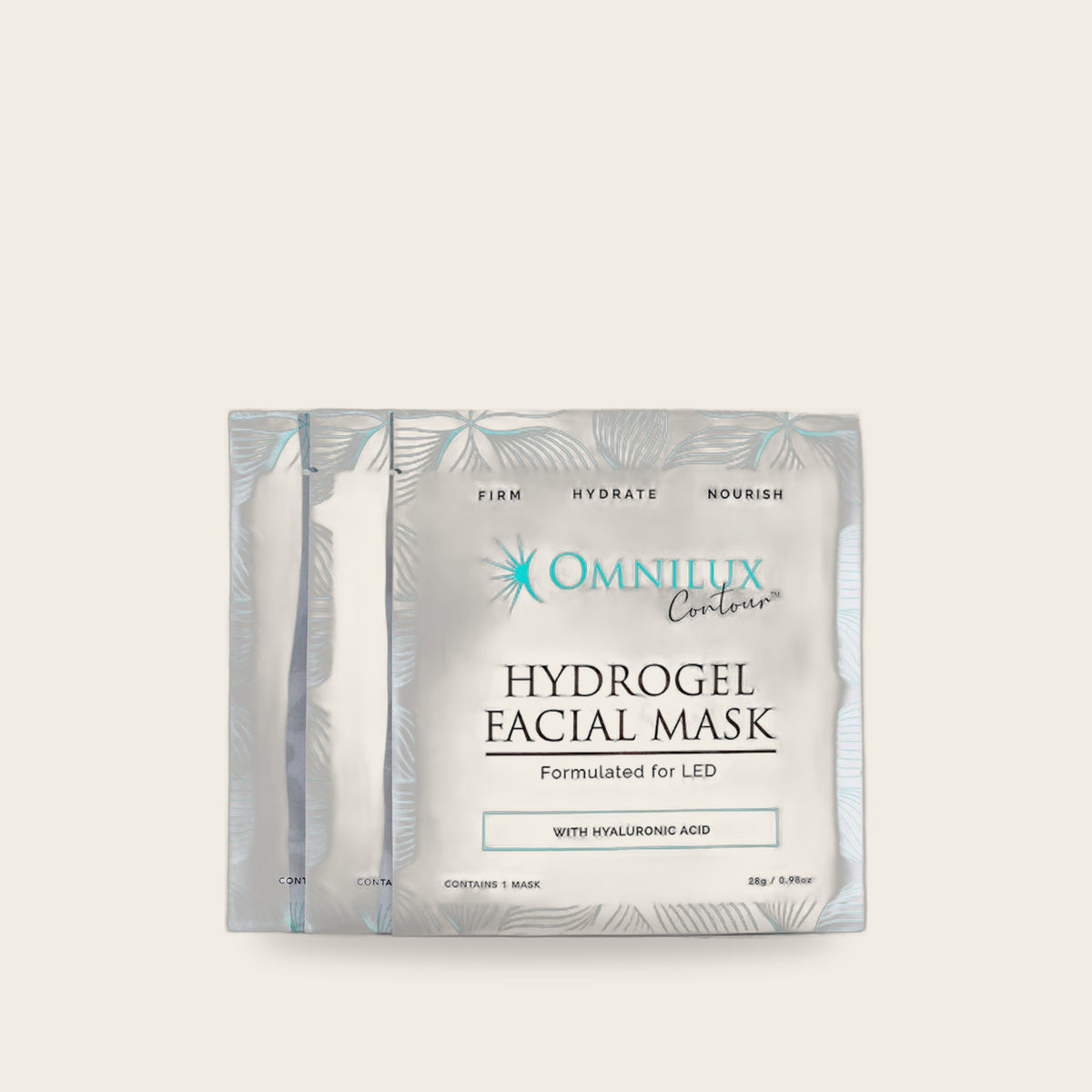 Omnilux Hydrogel Facial Mask hydrogel mask, second view