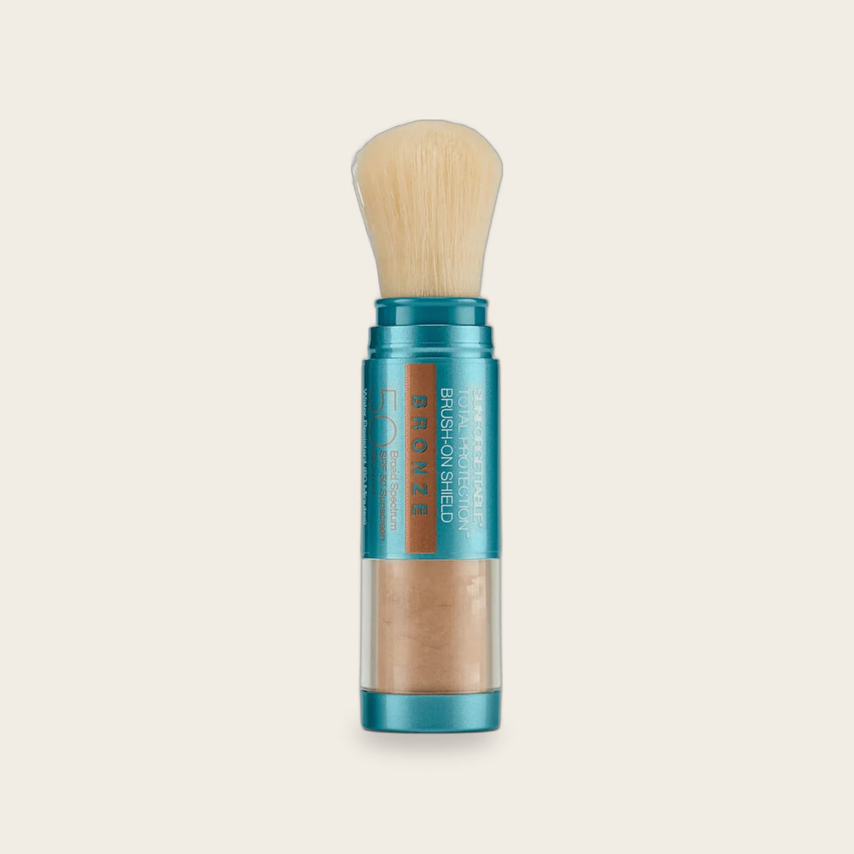 Colorescience Brush-On Shield Glow and Bronze SPF 50 powder sunscreen, third view