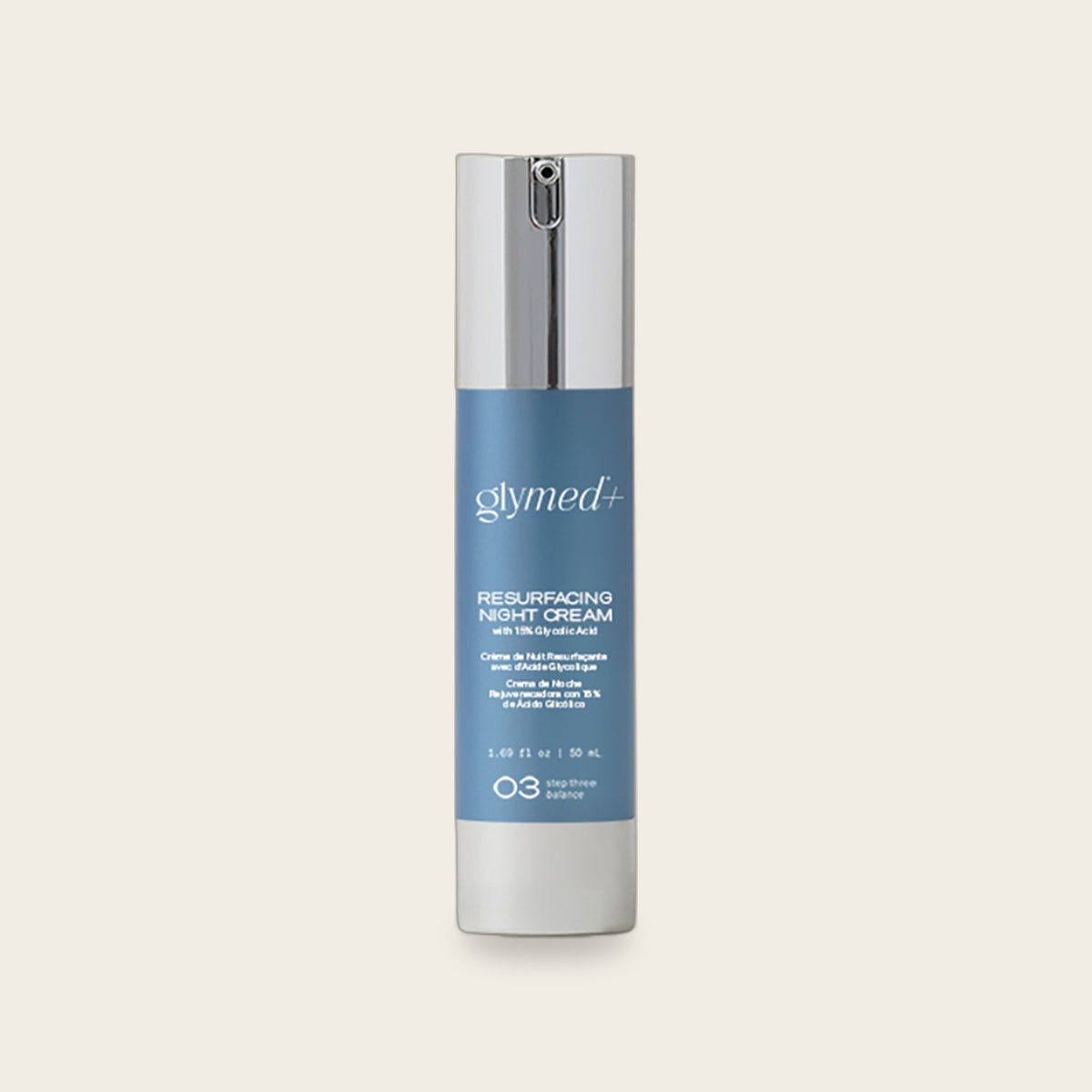 GlyMed Plus Resurfacing Night Cream with 15% Glycolic Acid